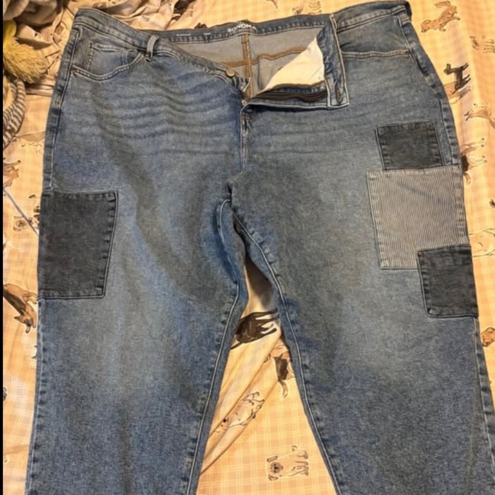 Plus size Sonoma jcropped jeans